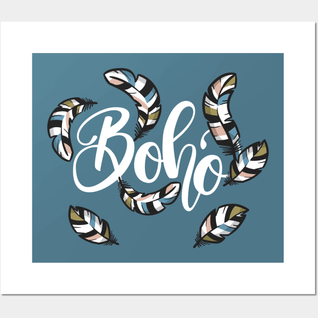 Boho Babe Wall Art by machmigo